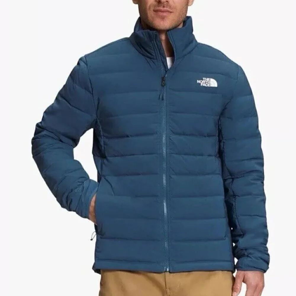 The North Face 550 Men’s Sz XL Bellevue Stretch Down Blue Puffer Jacket - CXN9
